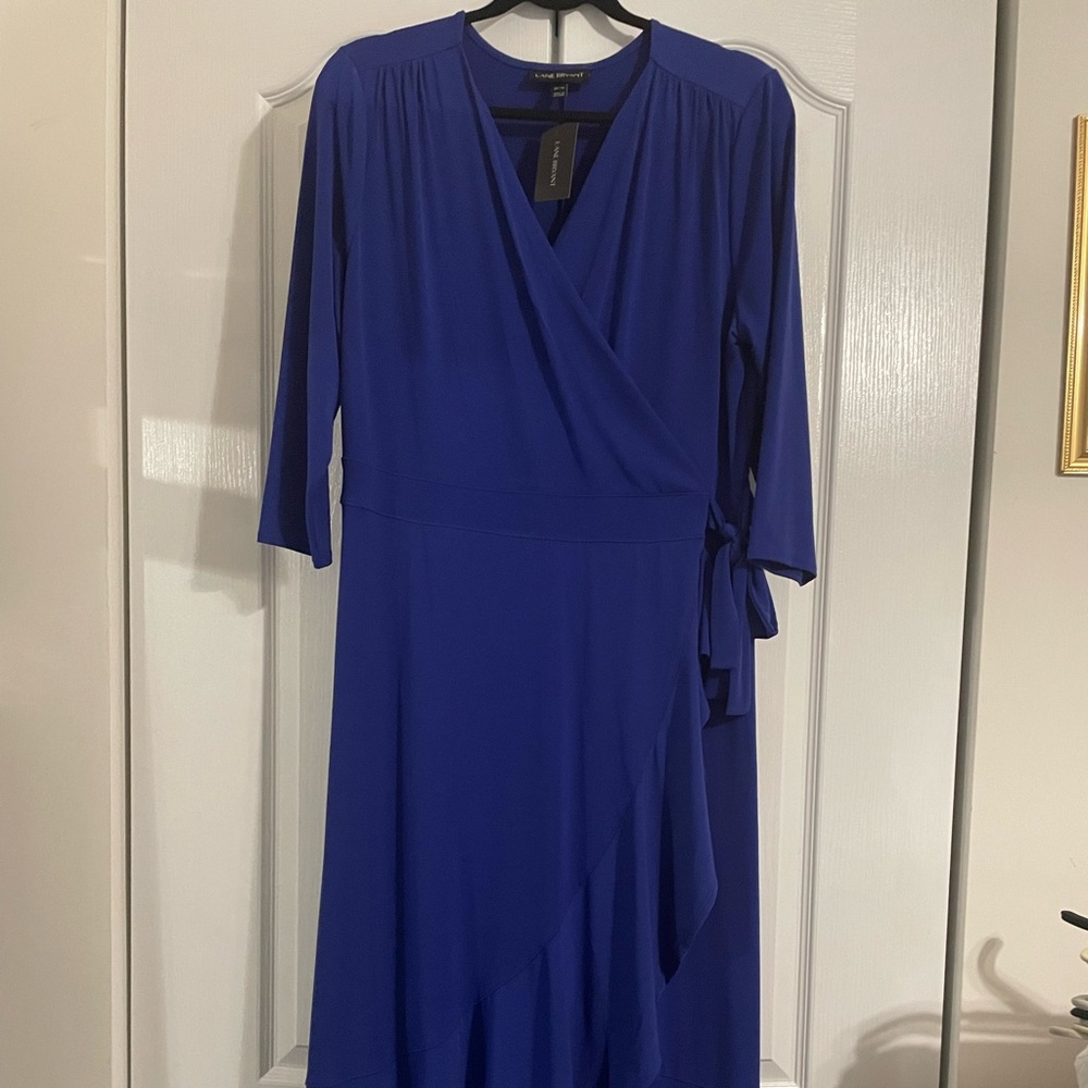 Lane Bryant faux cross body dress